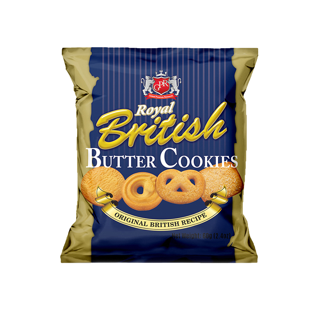 GPR Royal British Butter Cookies 60g 012
