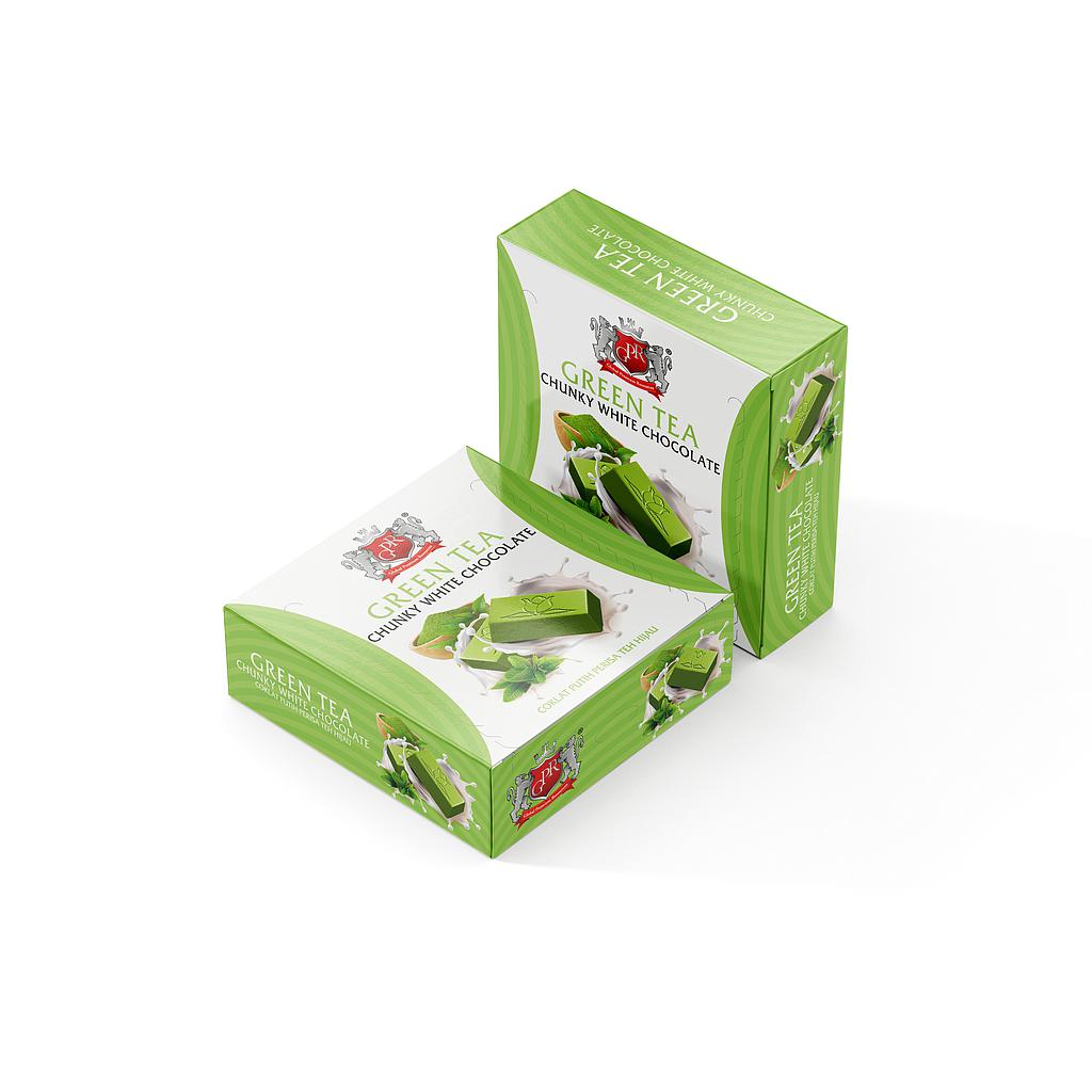 GPR Green Tea White Chunky Chocolate 090